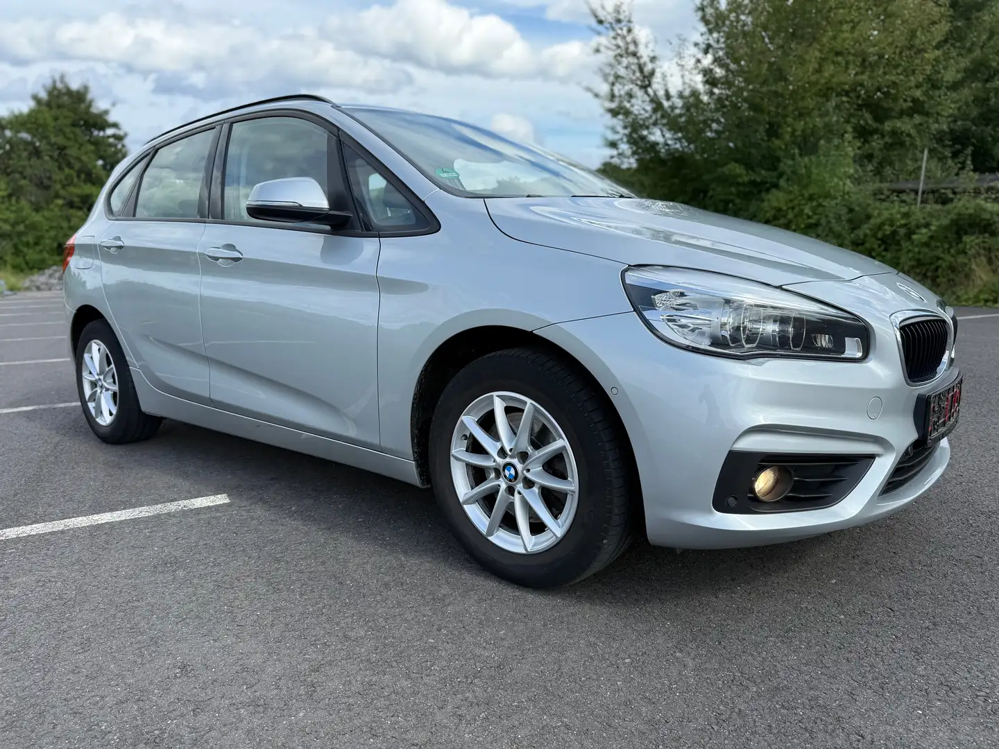 BMW 218 218i Active Tourer Automatik NAVİ Sitheizung Silber - 1