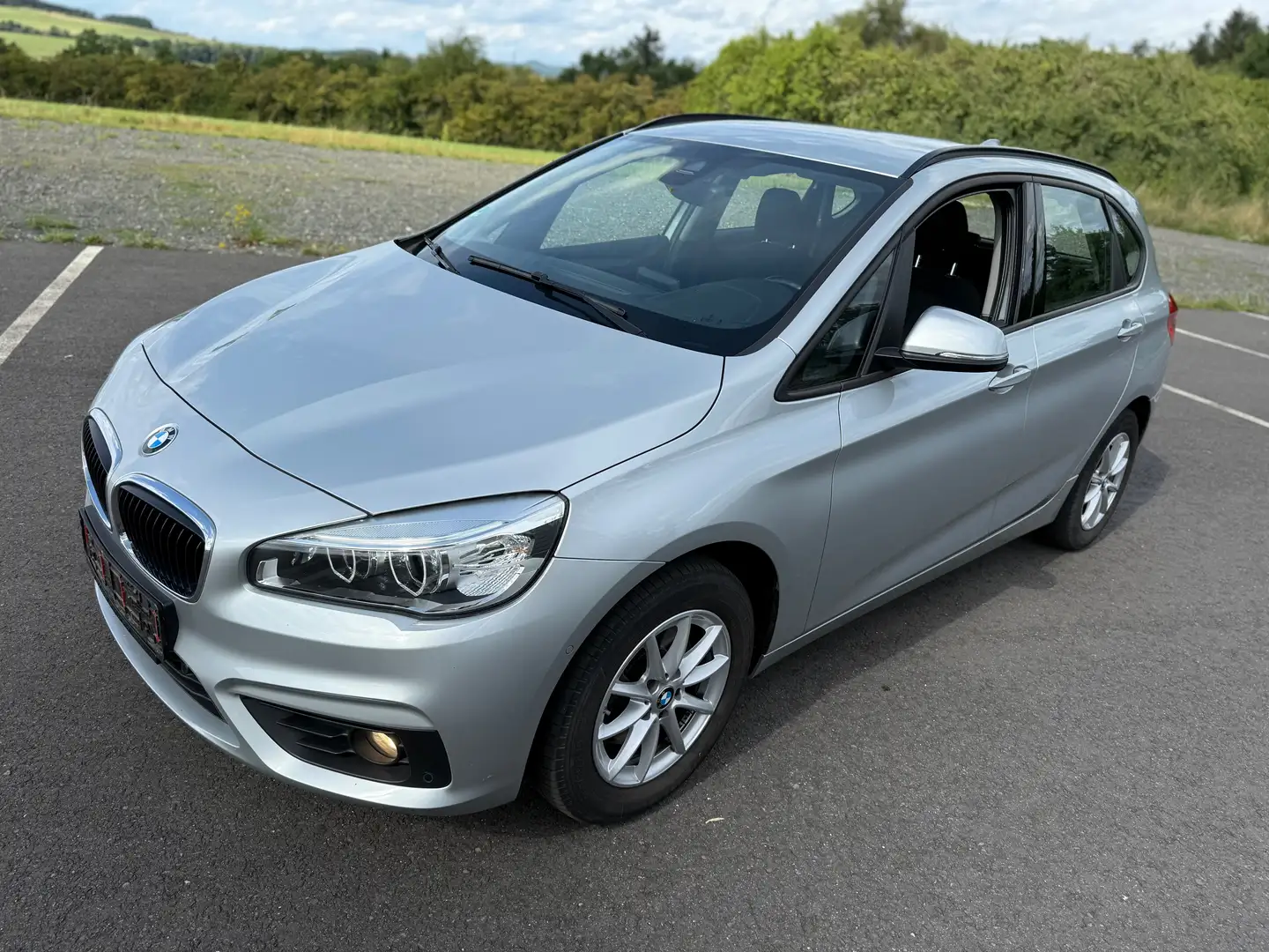 BMW 218 218i Active Tourer Automatik NAVİ Sitheizung Silber - 2