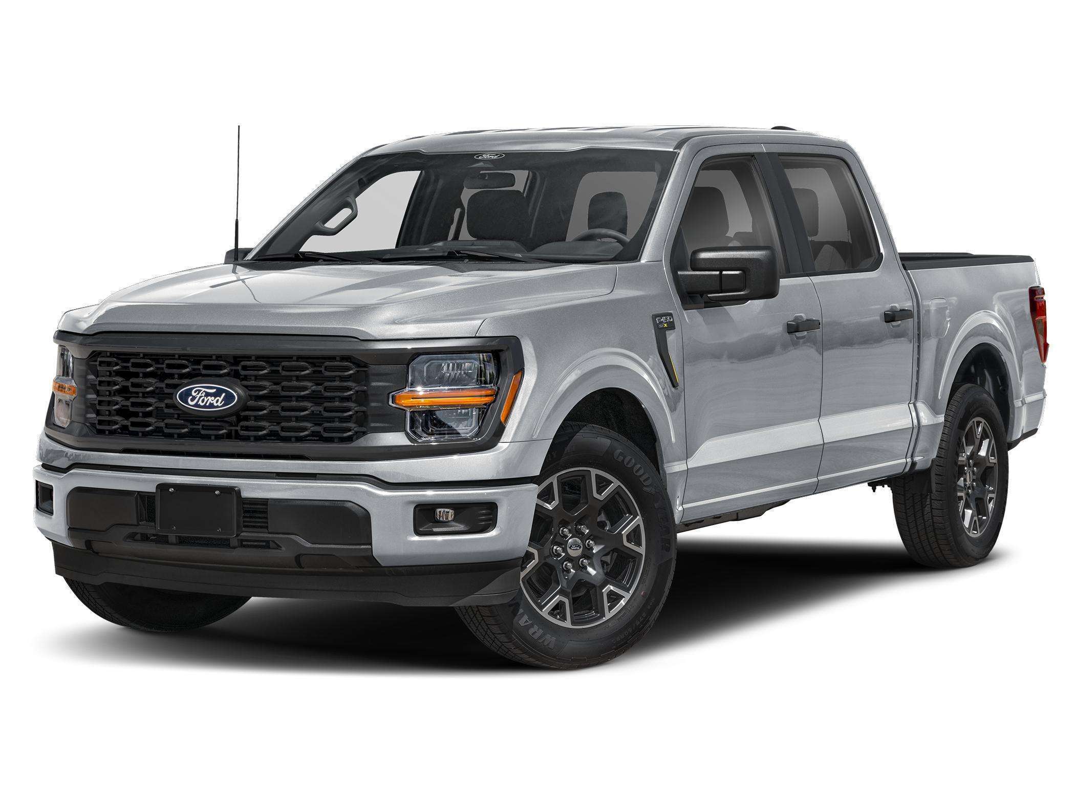 Silver 2025 Ford F-150 Pickup Truck Four-Wheel Drive Automatic