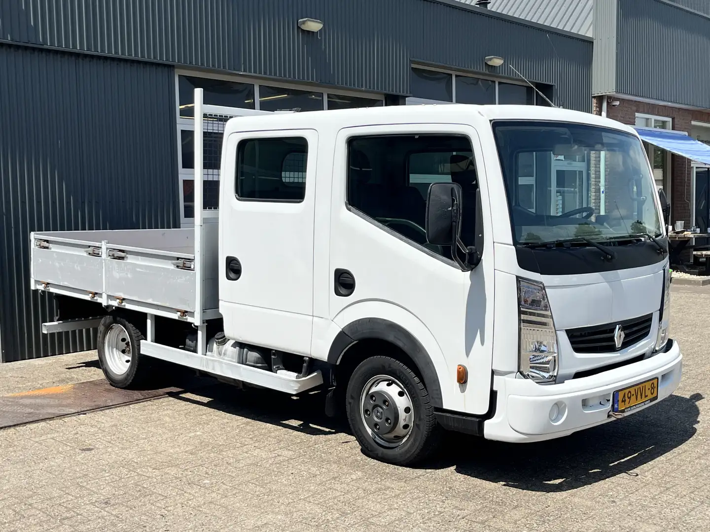 Renault Maxity 130.35/5 2.5 L2 DC Open laadbak pick-up Tre Wit - 1