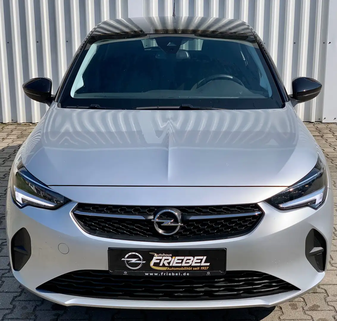 Opel Corsa Edition F LED 180°-Kamera SHZ+Lenkrad Navi Silber - 2