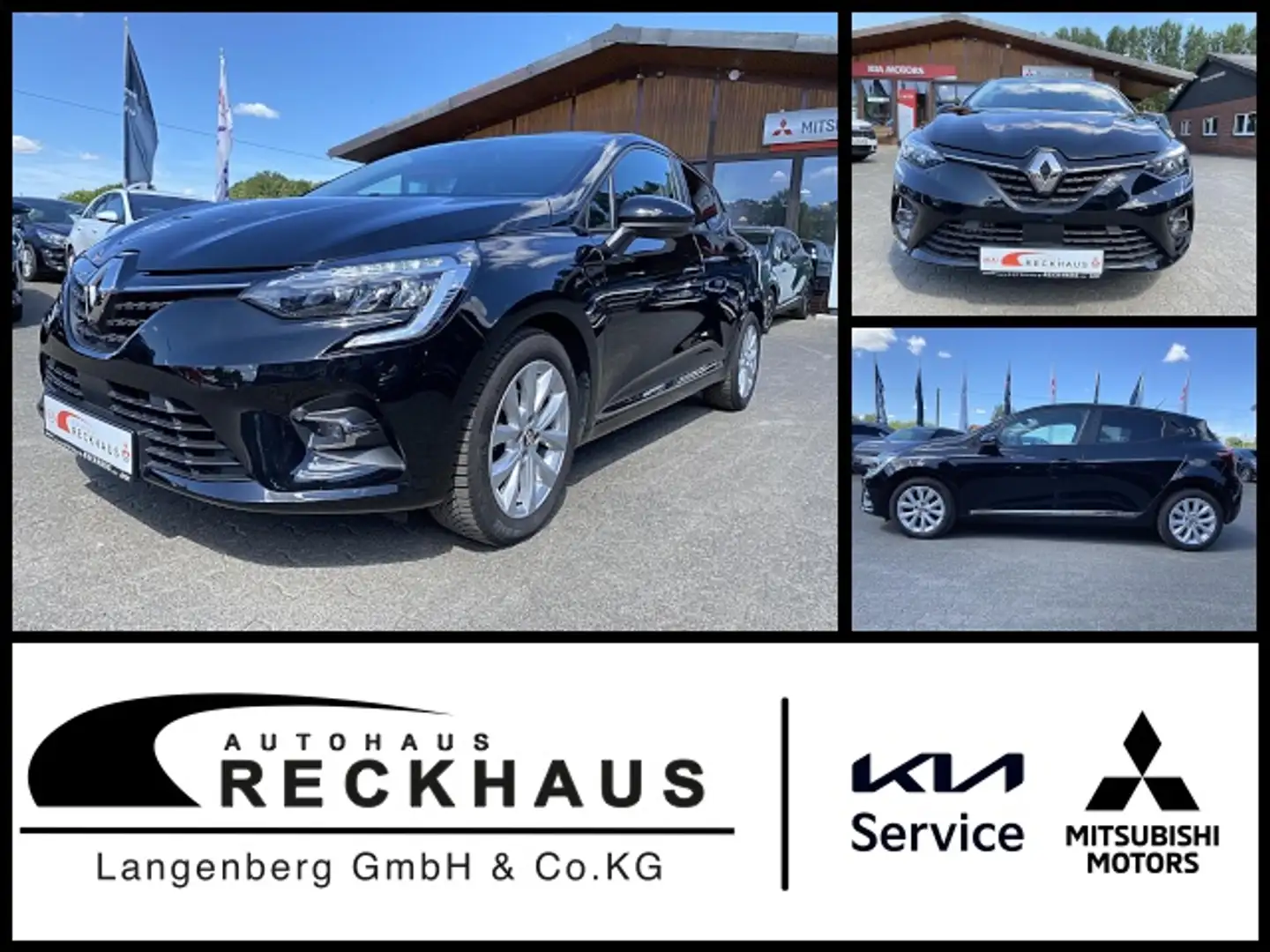 Renault Clio NAVI KLIMA SITZHEIZUNG ALLWETTERREIFEN Klima Navi Schwarz - 1