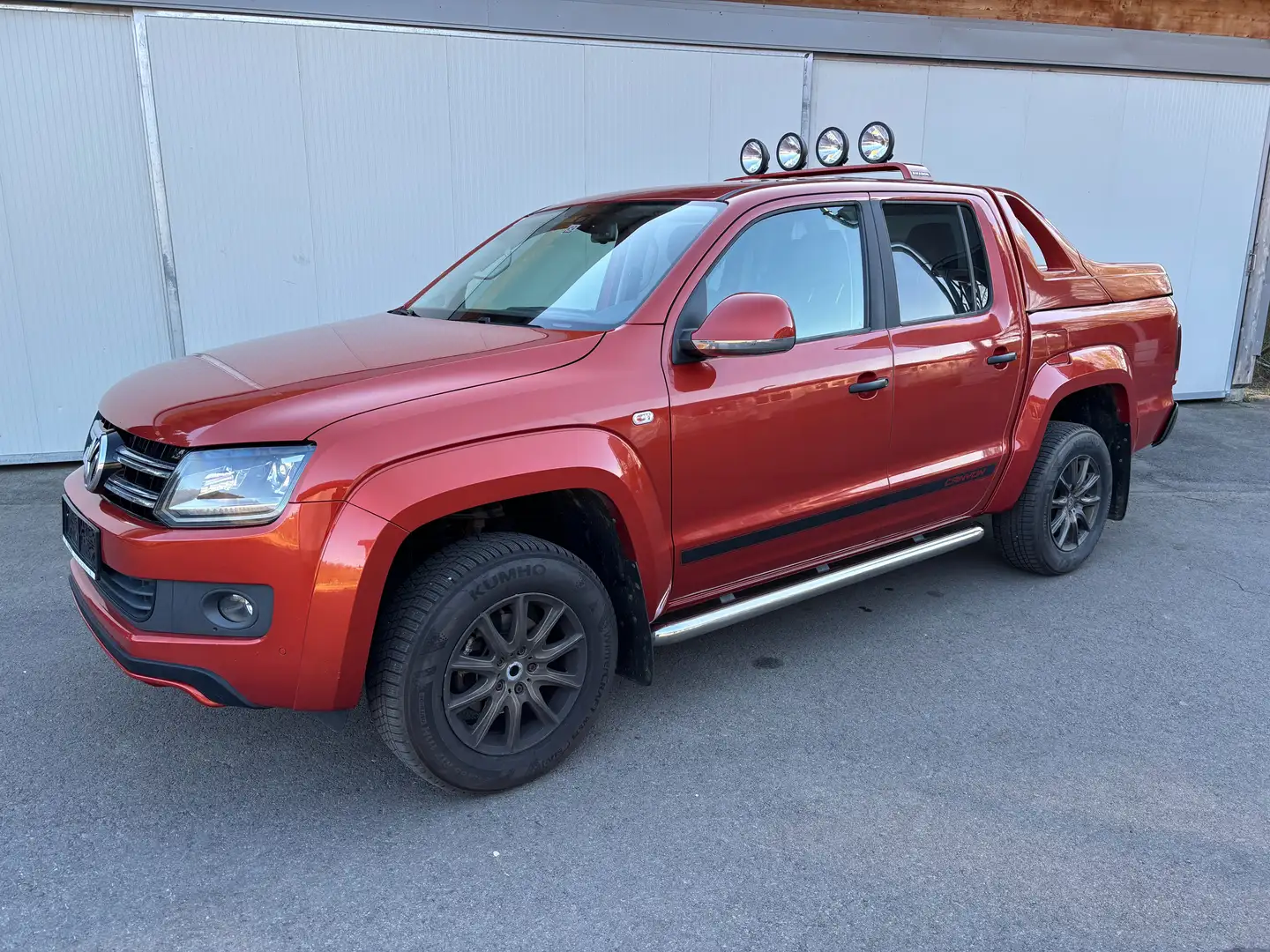 Volkswagen Amarok Canyon TDI 4x4 permanent Oranje - 1