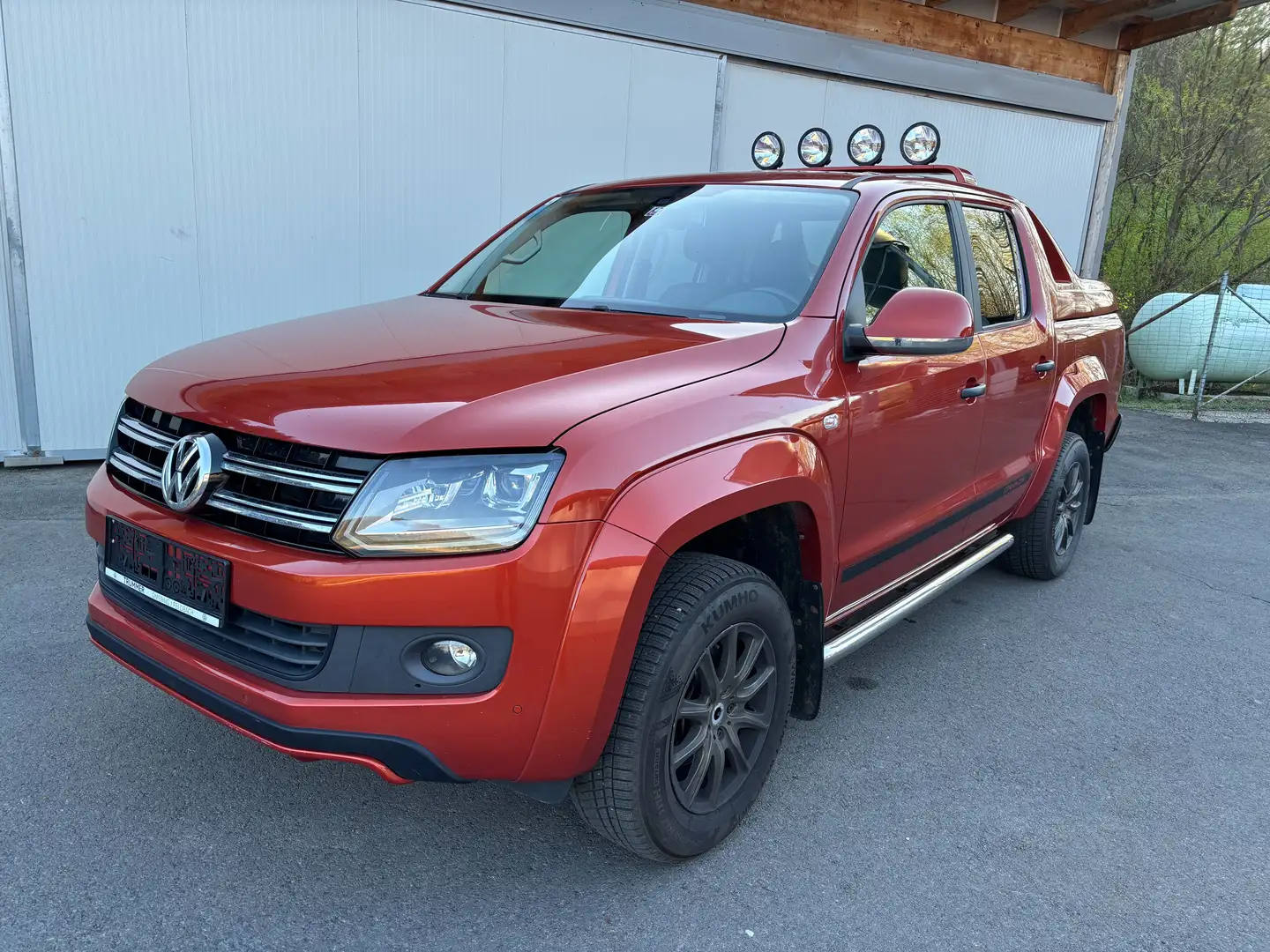 Volkswagen Amarok Canyon TDI 4x4 permanent Oranje - 2