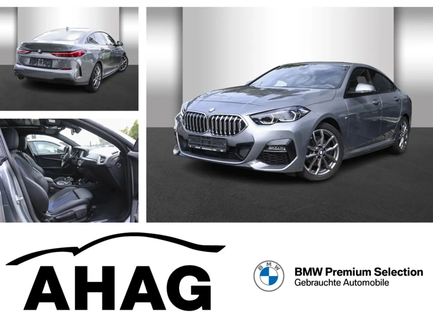 BMW 218 i Gran Coupe M Sport Panorama Klimaaut. HIFI Grau - 1