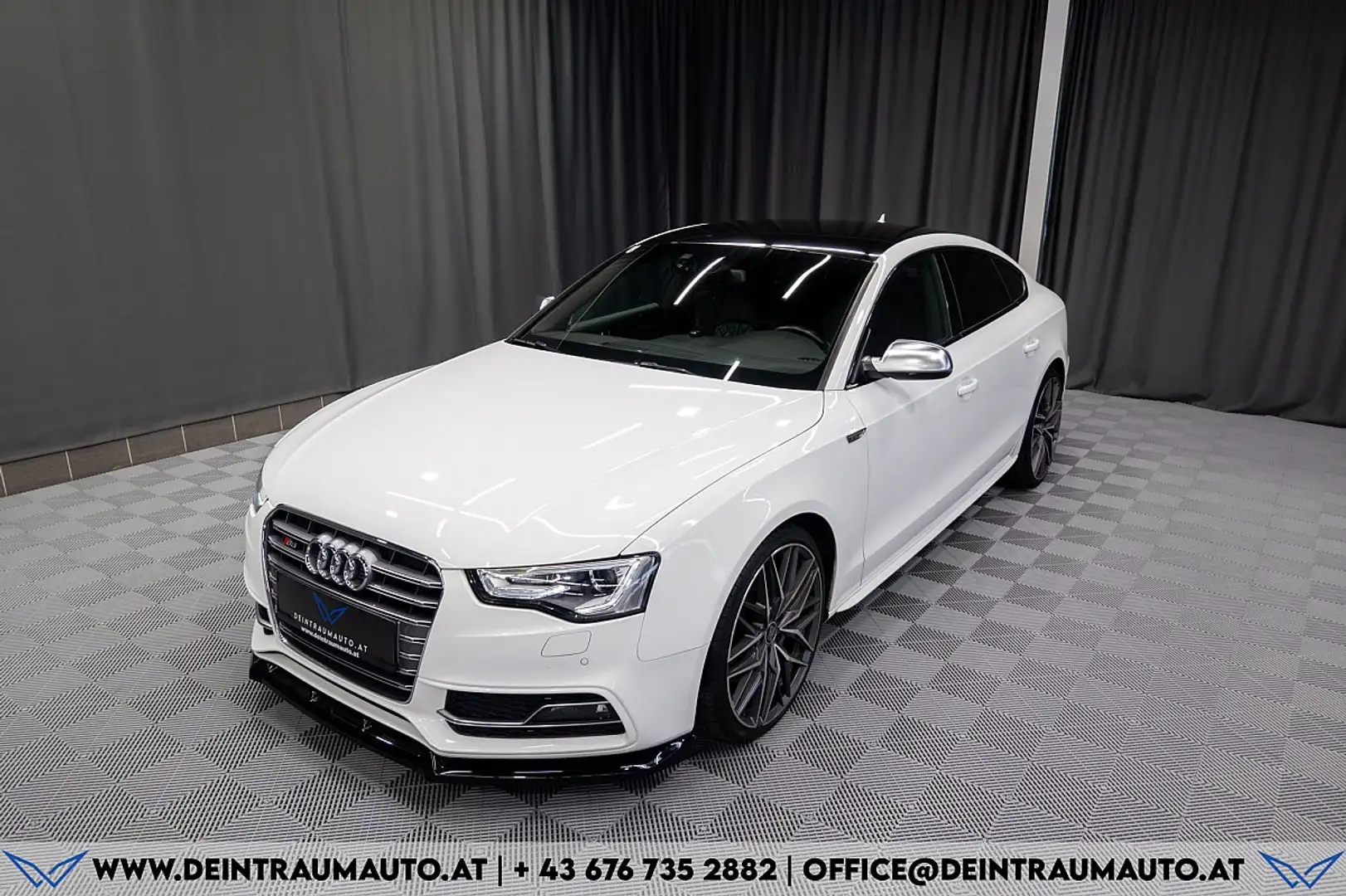 Audi S5 3,0 TFSI quattro Aut.*LEDER*NAVI*R-KAMERA*SHZ* Weiß - 2
