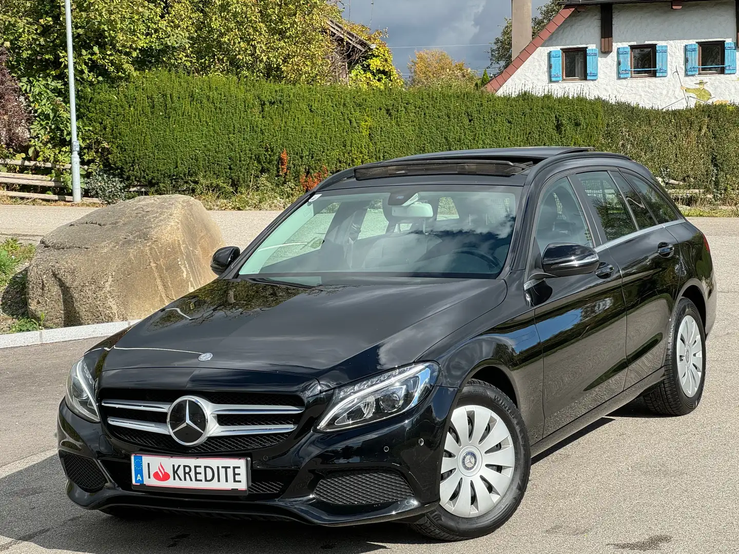 Mercedes-Benz C 180 Aut.*11.750€Netto*Euro6*Panorama*Xenon*Navi*PDC crna - 1