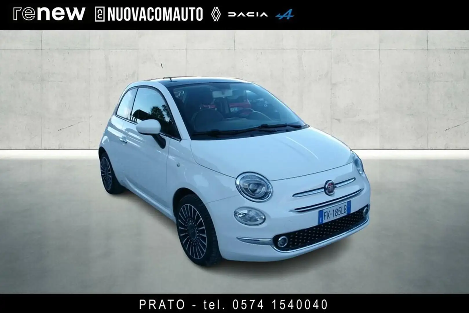 Fiat 500 1.2 Lounge 69cv Alb - 2