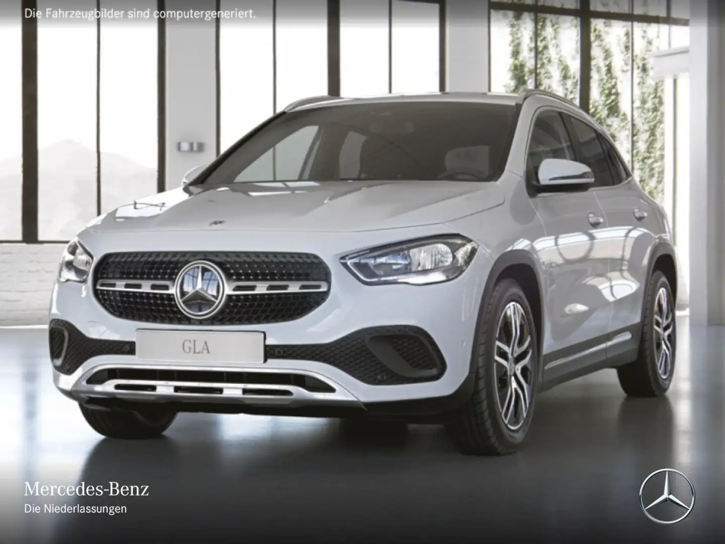 Mercedes-Benz GLA 200 d PROGRESSIVE+KAMERA+8G Weiß - 2