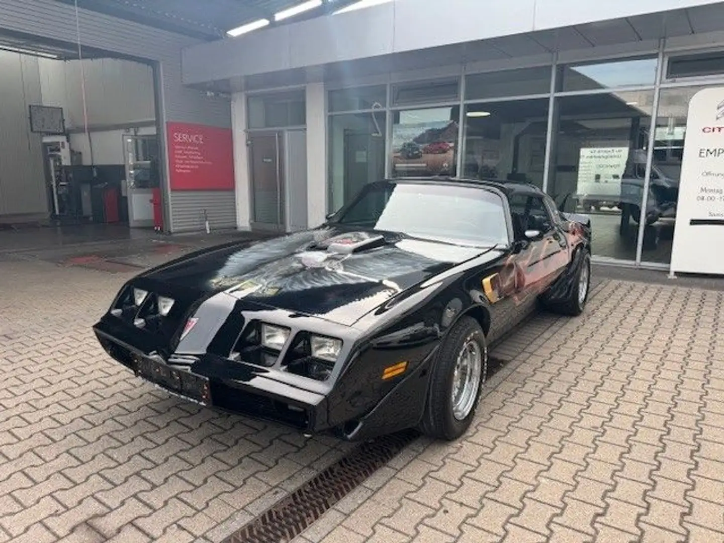 Pontiac Trans Am H Kennzeichen Schwarz - 1