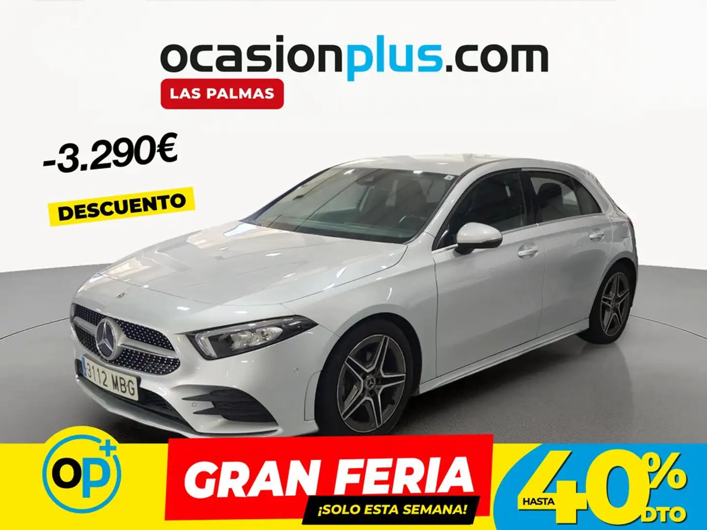Mercedes-Benz A 200 7G-DCT Gris - 1
