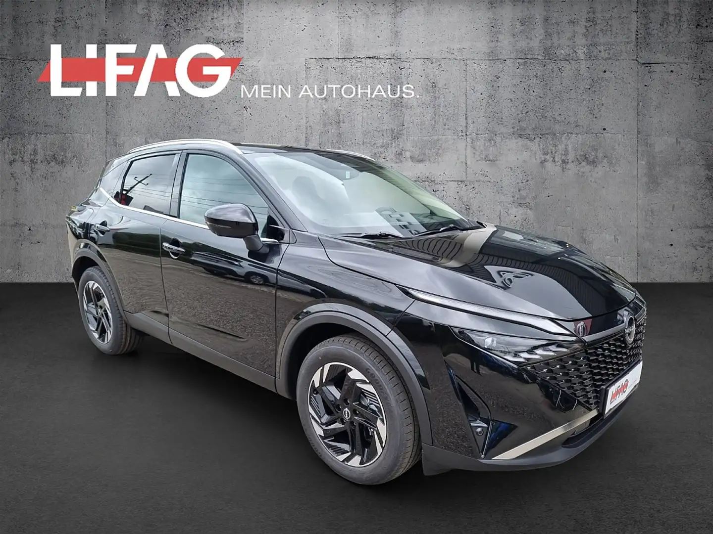 Nissan Qashqai 1,3 MHEV 4x4 N-Connecta+ Xtronic *ab € 27.990.- * Schwarz - 1