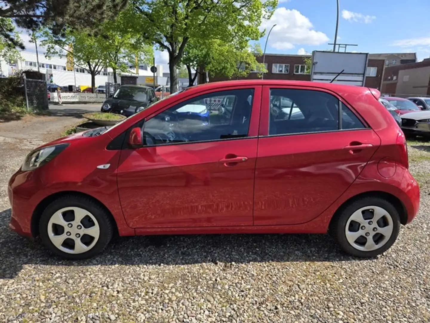 Kia Picanto Sensation, 1.Hand, Scheckheft Rot - 1