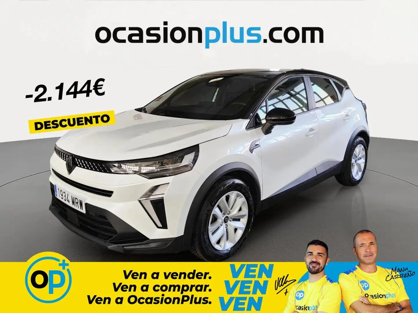 Renault Captur E-TECH Híbrido Evolution 105kW Blanco - 1