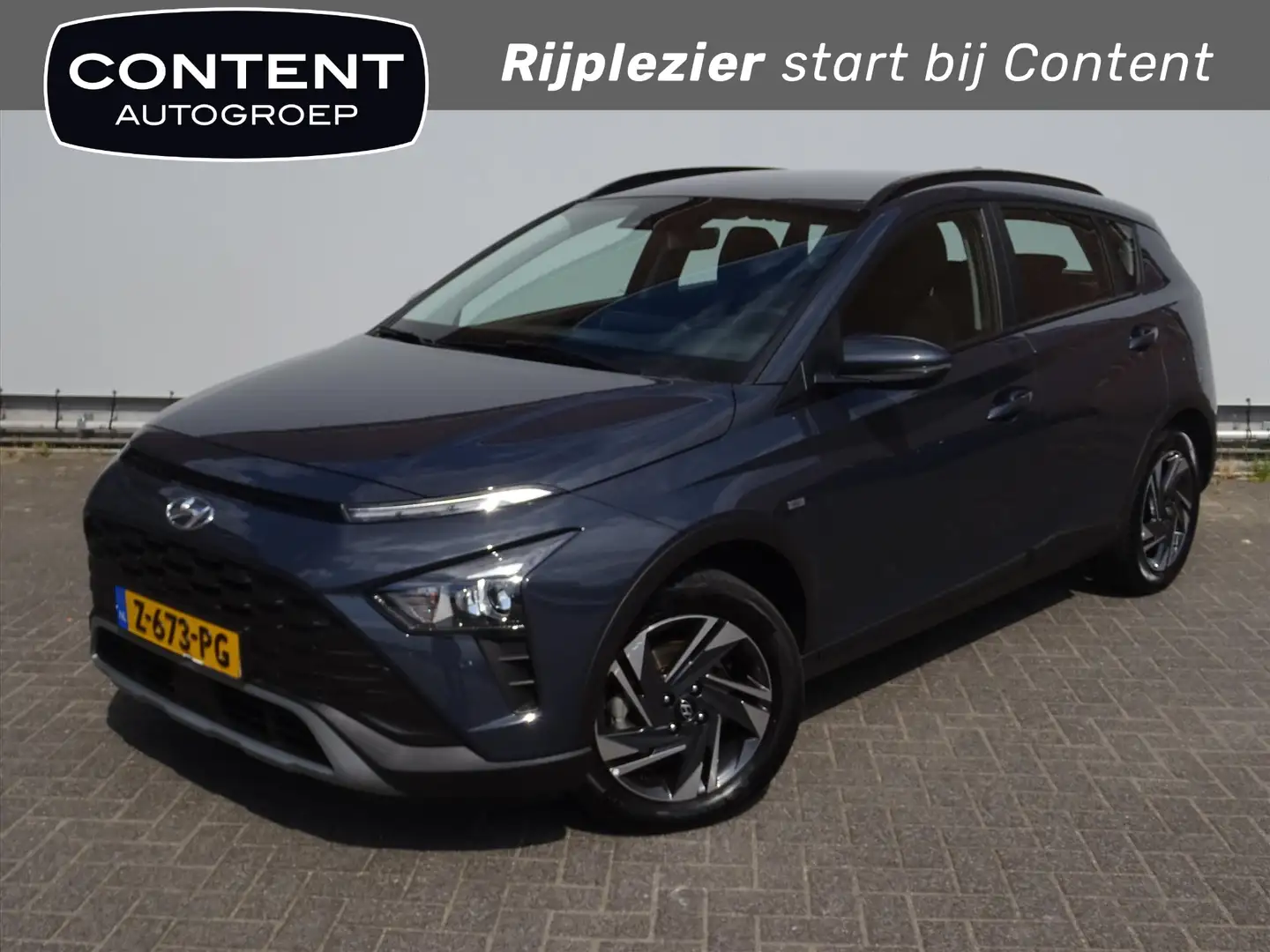 Hyundai BAYON 1.0 T-GDI 48V 100PK Comfort Smart Grijs - 1