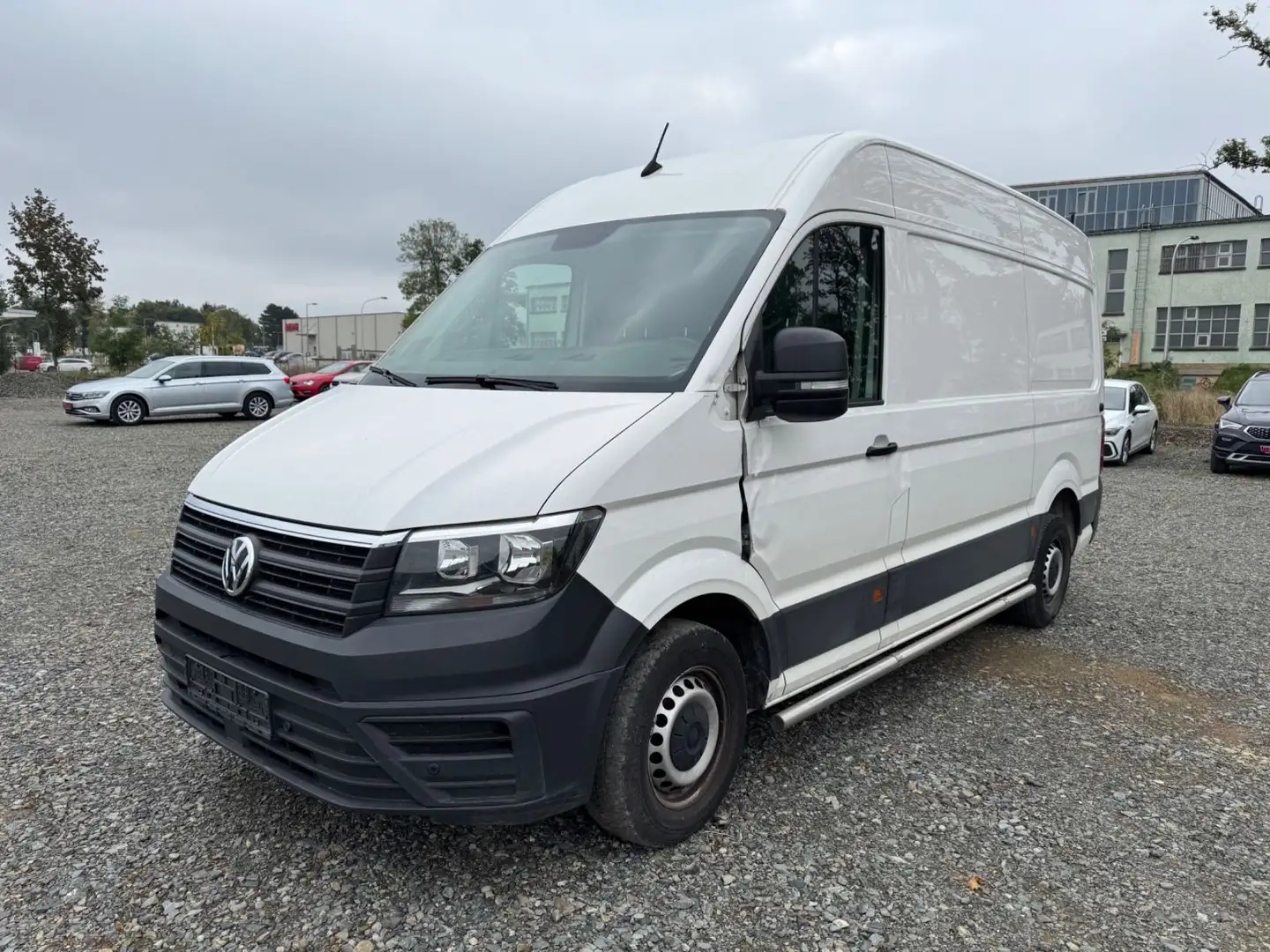 Volkswagen Crafter Kasten 35 mittellang Hochdach Weiß - 1
