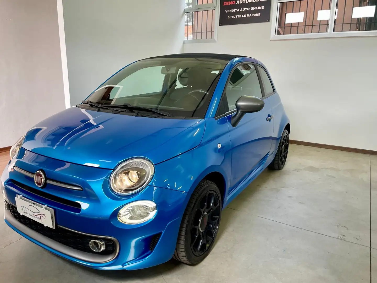 Fiat 500C Cabrio/Sport Blu/Azzurro - 1
