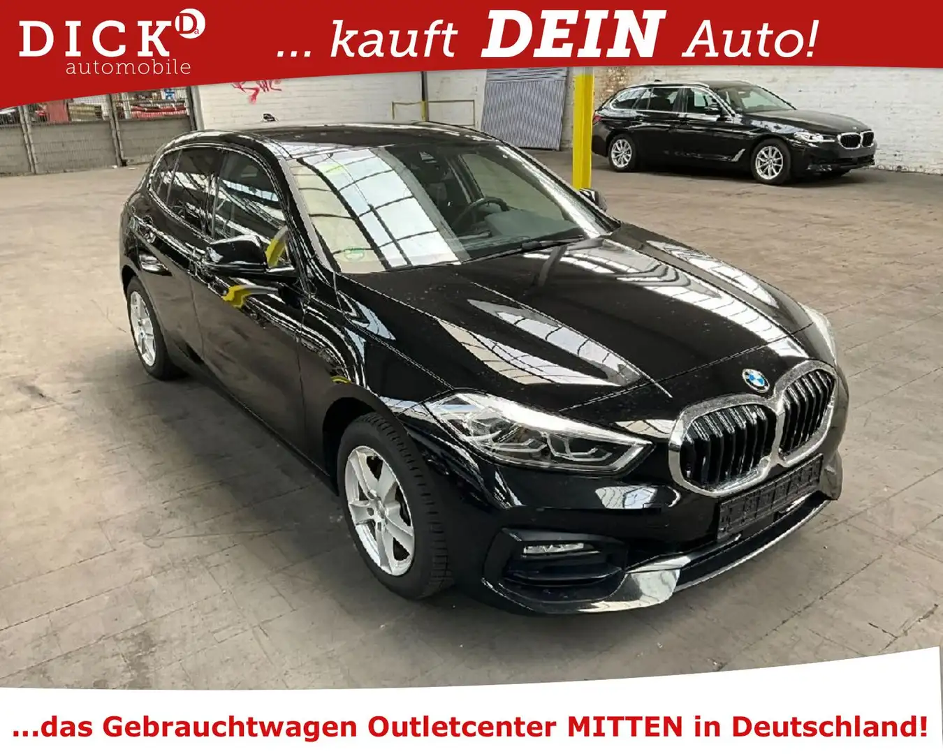 BMW 118 d Sport Line LED/NAVI/HIFI/DAB/PDC Noir - 2