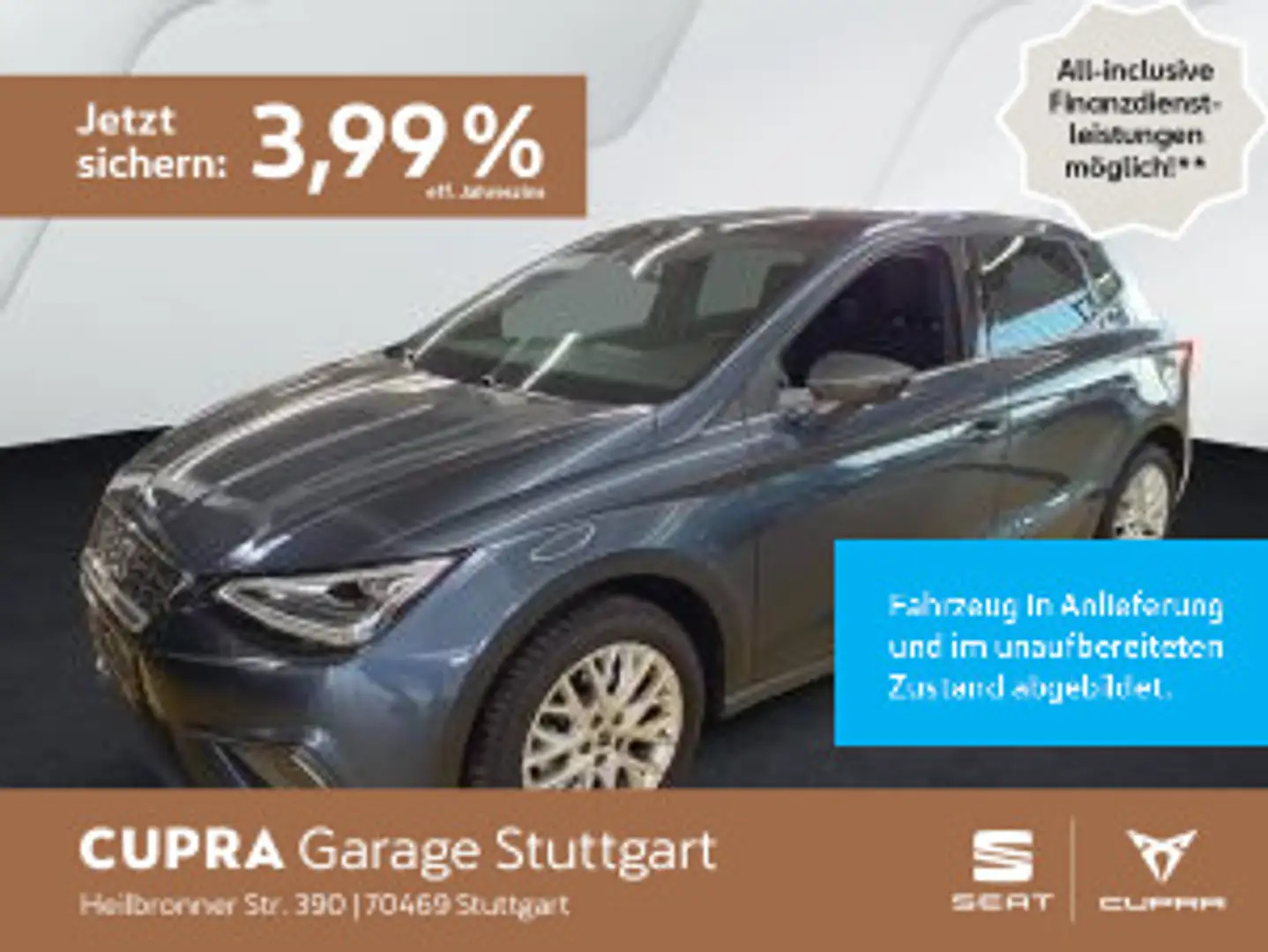 SEAT Ibiza Xcellence 1.0 TSI 85kW Grau - 1