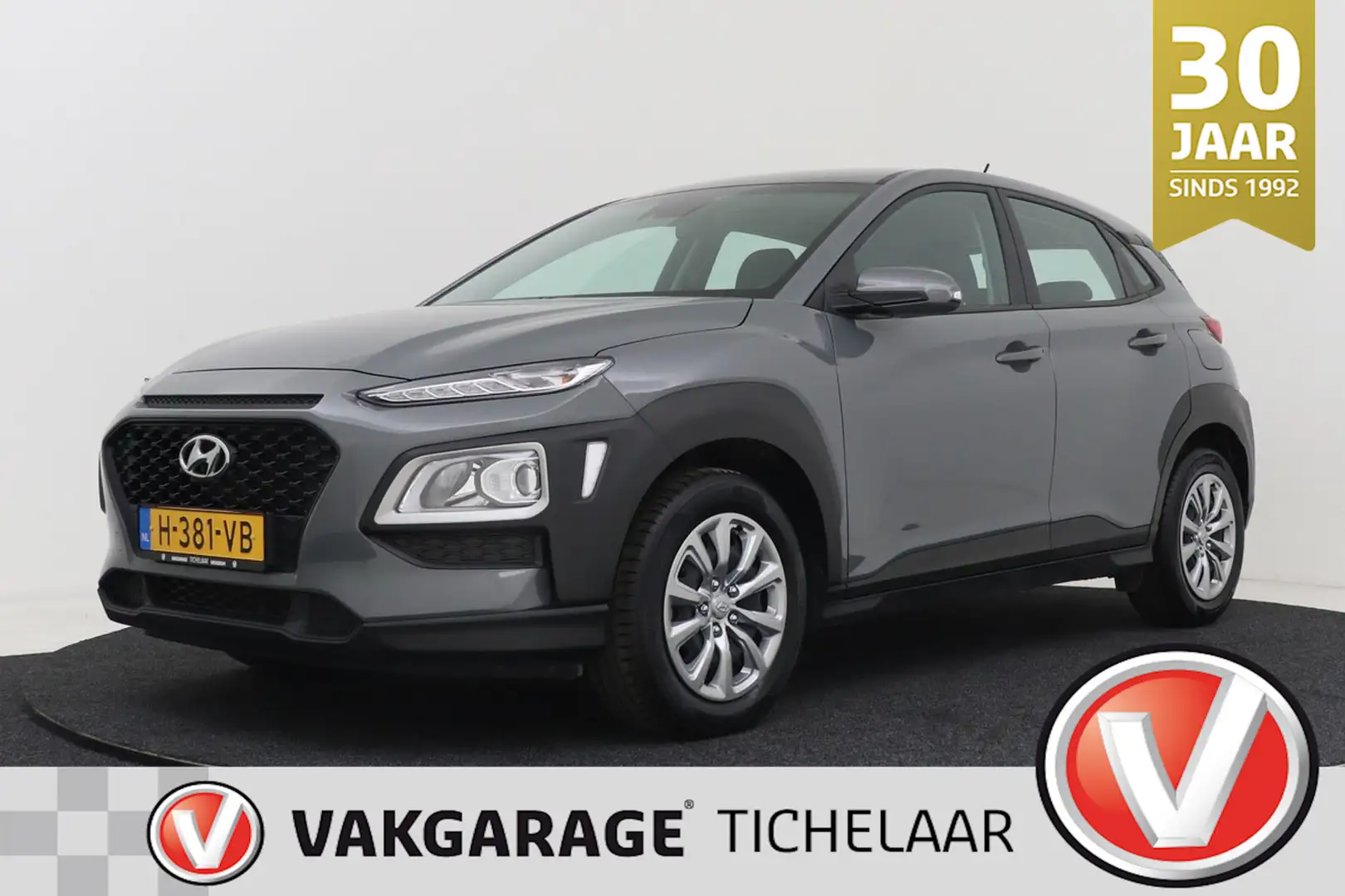 Hyundai KONA 1.0 T-GDI i-Drive | 19.000 KM | Org NL | Recent On Grijs - 1