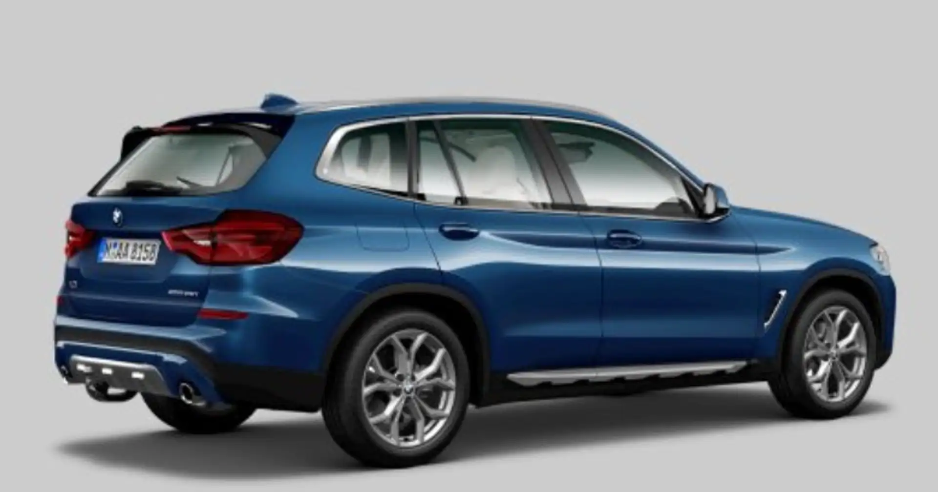 BMW X3 xDrive20i High Executive M-Sport | Panoramadahk | Blauw - 2