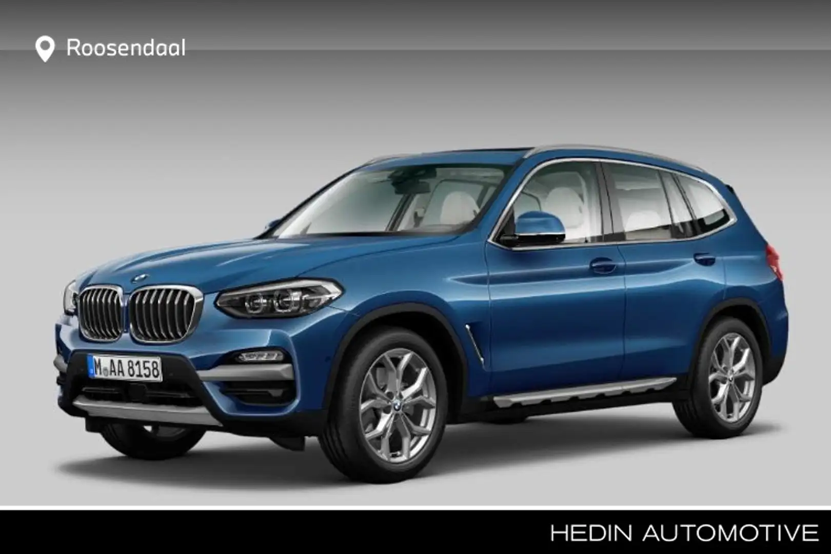 BMW X3 xDrive20i High Executive M-Sport | Panoramadahk | Blauw - 1