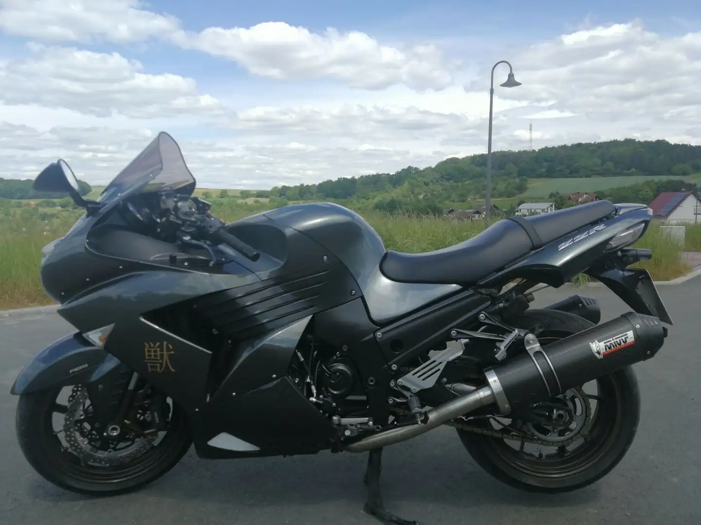Kawasaki ZZR 1400 Gris - 1