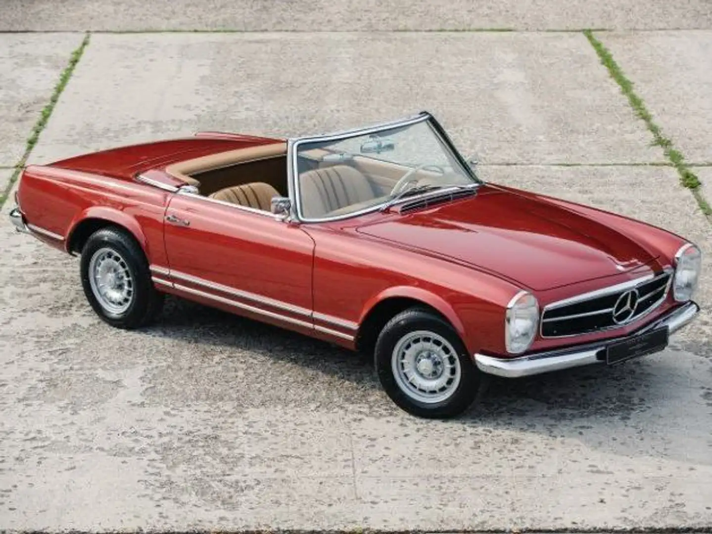 Mercedes-Benz SL 230 Pagoda W113 | MANUAL GEARBOX | MATCHING NUMBERS Rouge - 1