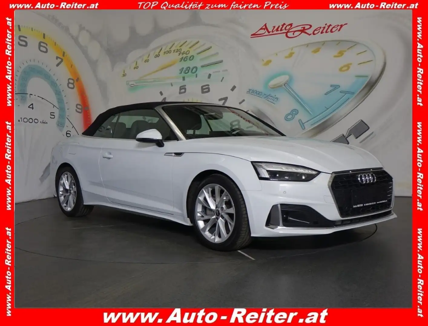 Audi A5 Cabrio 40 TFSI advanced S-tronic *VIRTUAL, LED,... Weiß - 1