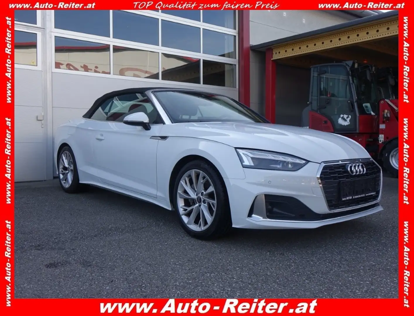 Audi A5 Cabrio 40 TFSI advanced S-tronic *VIRTUAL, LED,... Weiß - 1