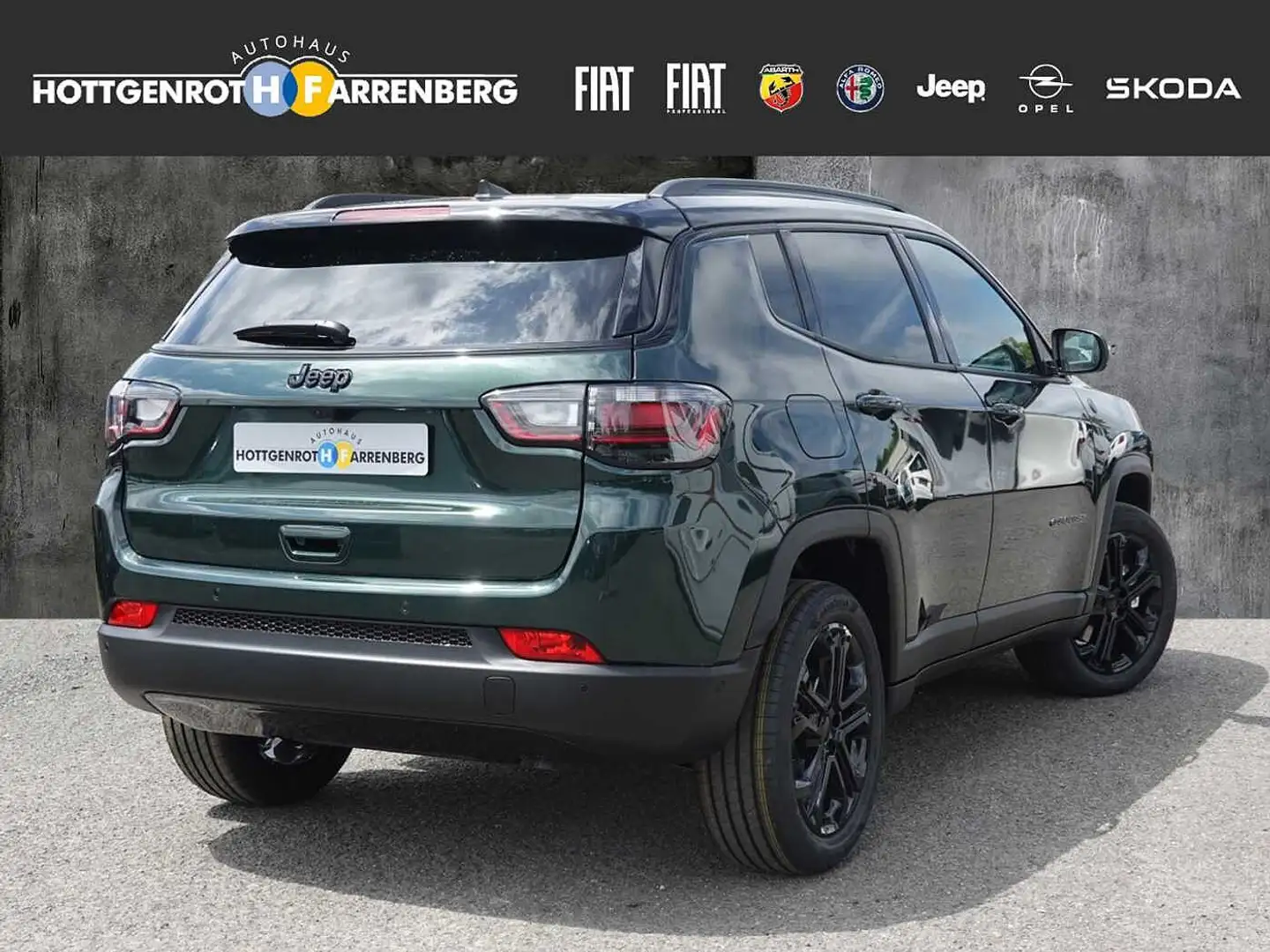 Jeep Compass North Star 1.5 GSE T4 48V e-Hybrid Automatik Groen - 2