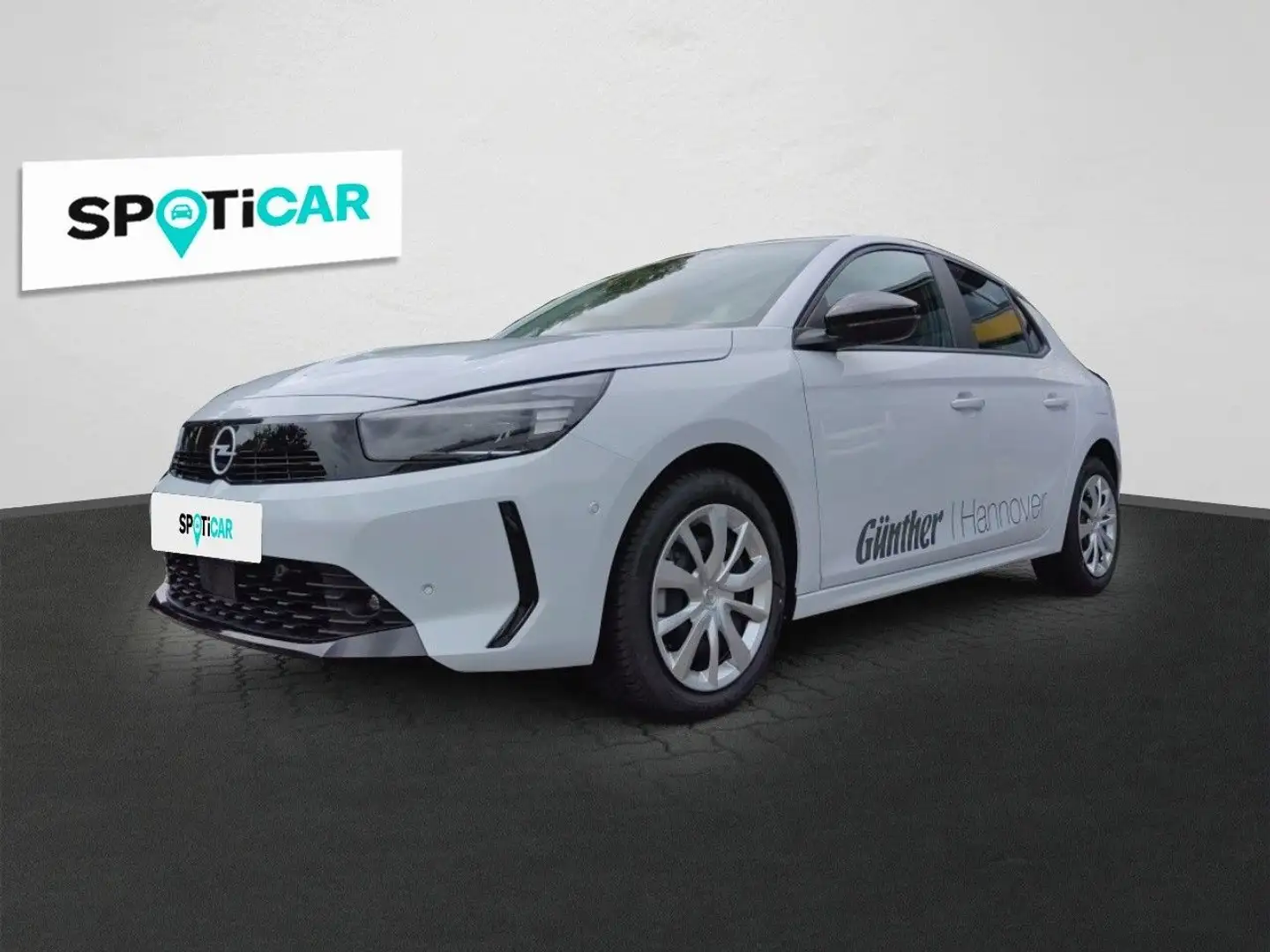 Opel Corsa F Edition 1.2 Turbo LED, Parkpilot + RFK Weiß - 1