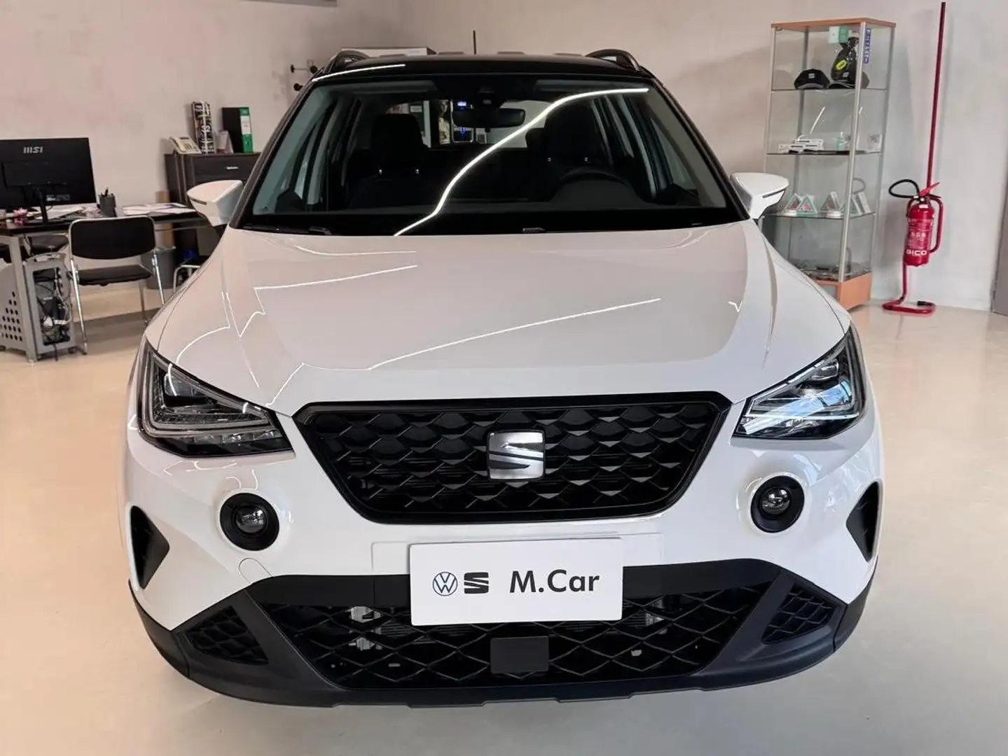 SEAT Arona Arona 2022 1.0 tgi Style 90cv Bianco - 1