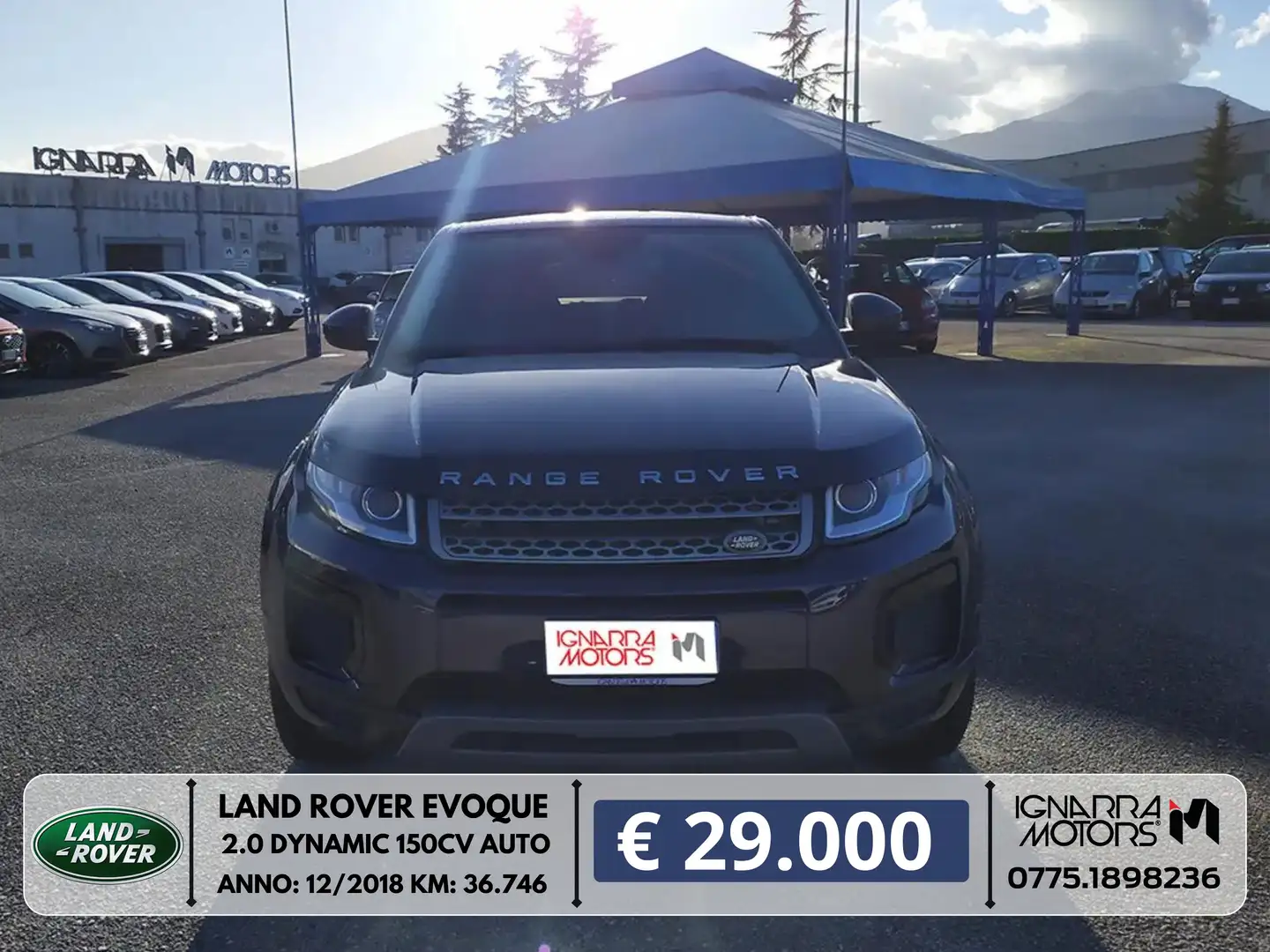 Land Rover Range Rover Evoque 2.0 DYNAMIC 150CV FS274JB Bleu - 1