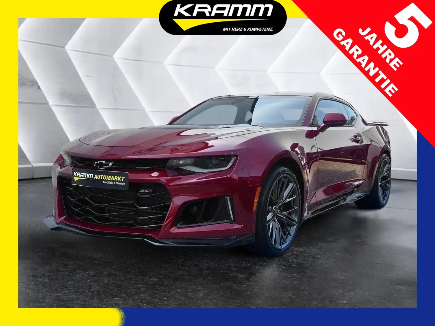 Chevrolet Camaro Coupe V8 ZL1 *Recaro*659 PS*Magnetic Ride Rot - 1