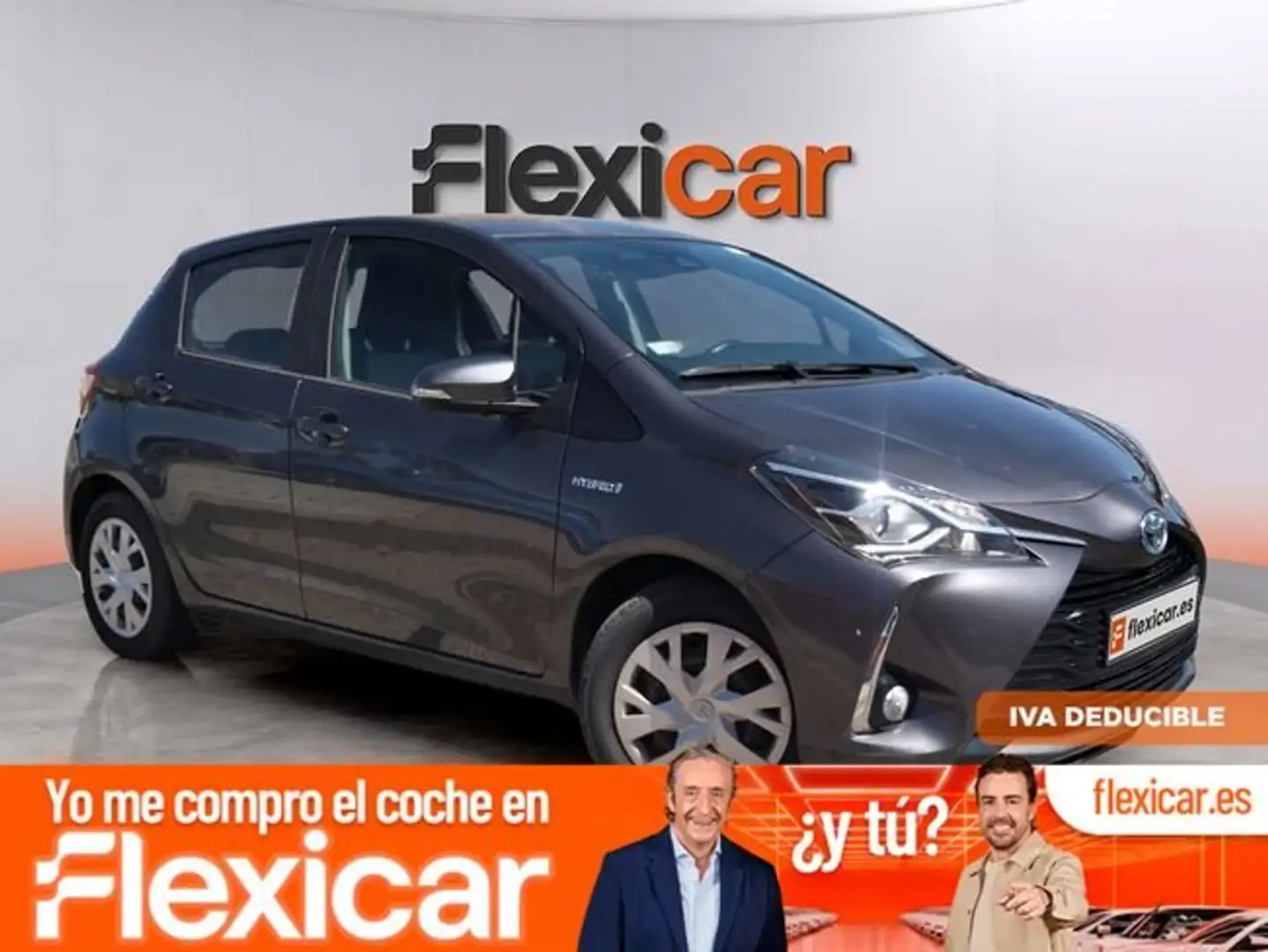 Toyota Yaris 100H 1.5 Active Gris - 1