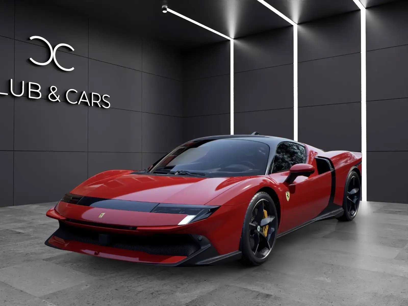 Ferrari Delivery 10-2026 Rosso Fiammante Interni Nero Lift/Display pass/Carbonio