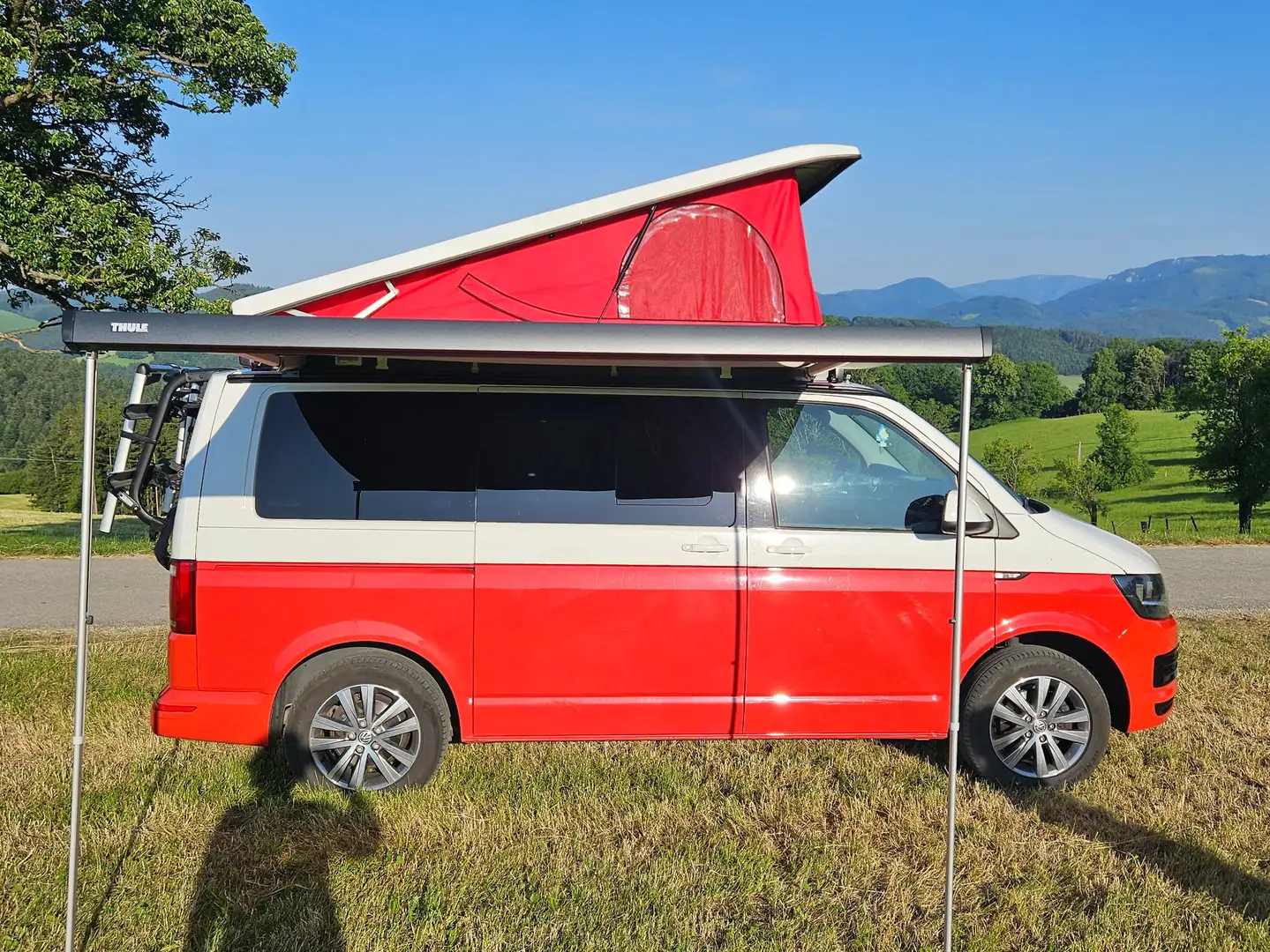 Volkswagen T6 Transporter Camper Rot - 1