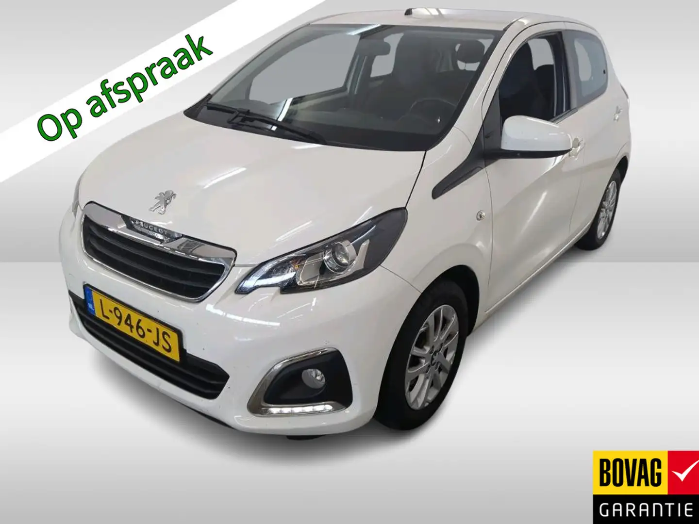 Peugeot 108 1.0 e-VTi Allure (73 PK) 2e-Eig. & Keurig-Onderh. Білий - 1