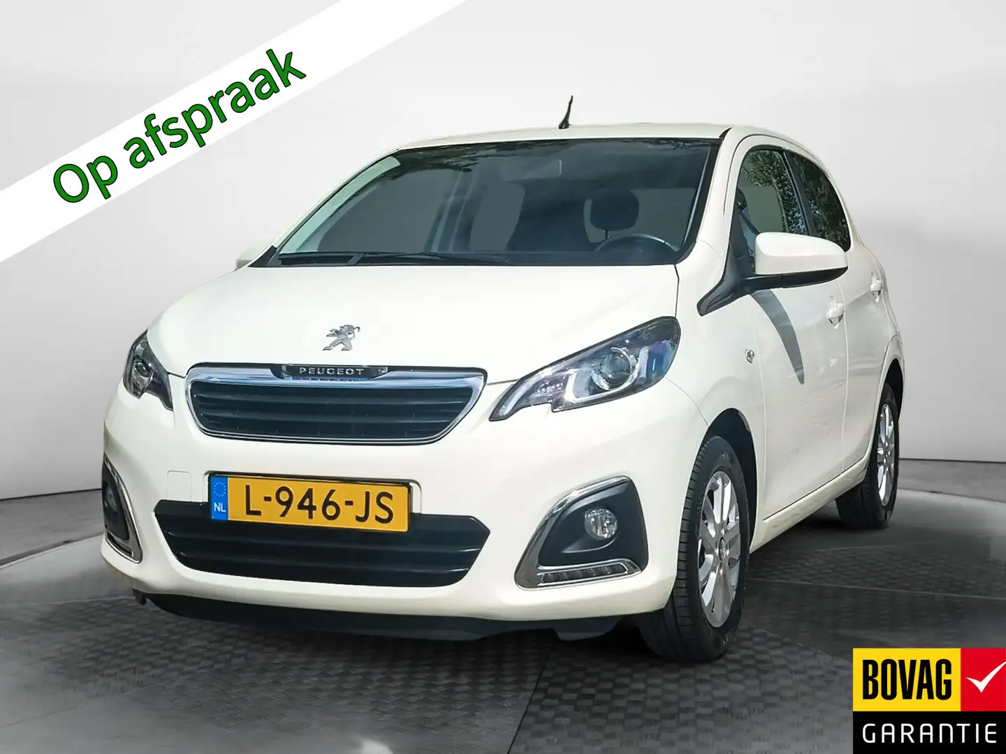 Peugeot 108 1.0 e-VTi Allure (73 PK) 2e-Eig. & Keurig-Onderh. Fehér - 1