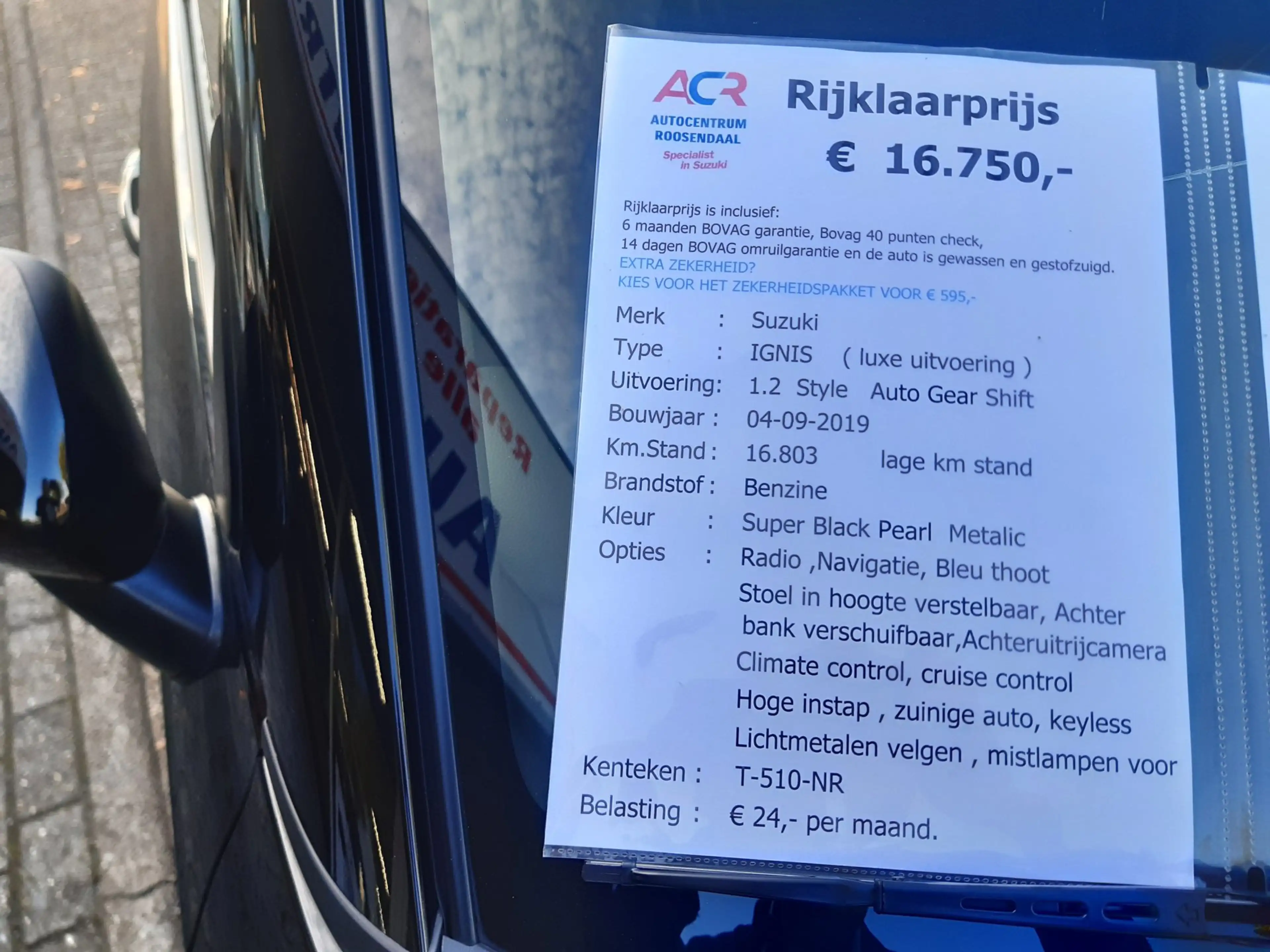 Suzuki Ignis 1.2 style automaat , luxe uitvoering , lage km sta — photo 34