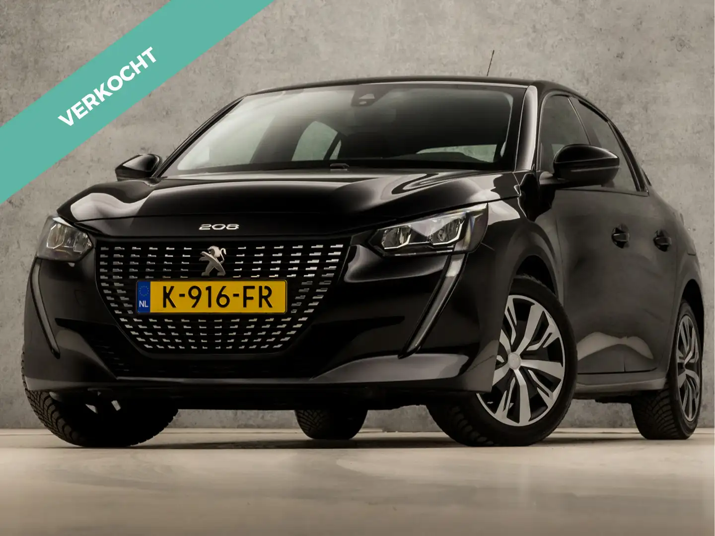 Peugeot 208 1.2 PureTech Sport (APPLE CARPLAY, GROOT NAVI, PAR Noir - 1