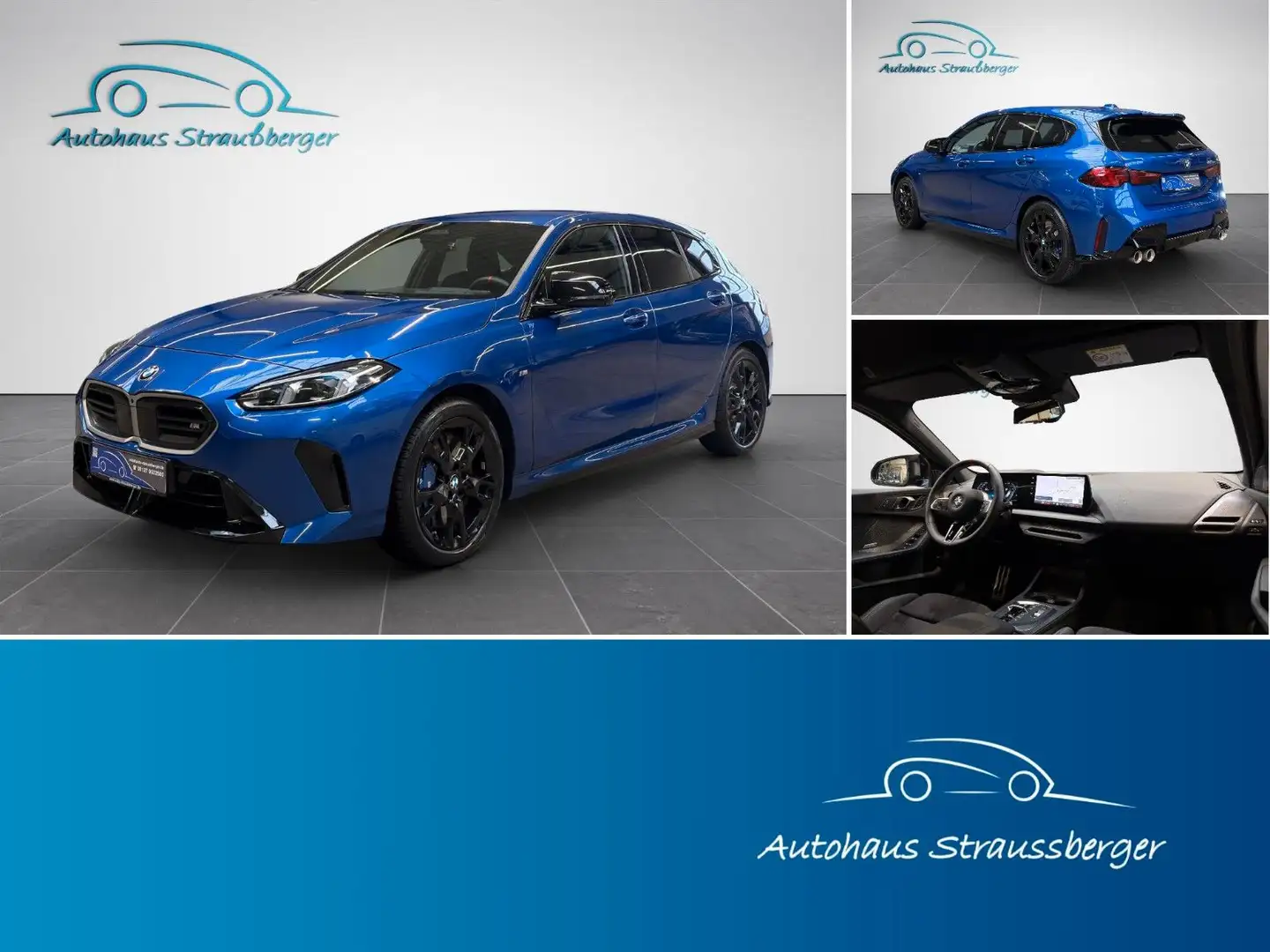 BMW 135 xi Lim. ACC 360° AHK LRHZ HuD H/K LED Memory Bleu - 1