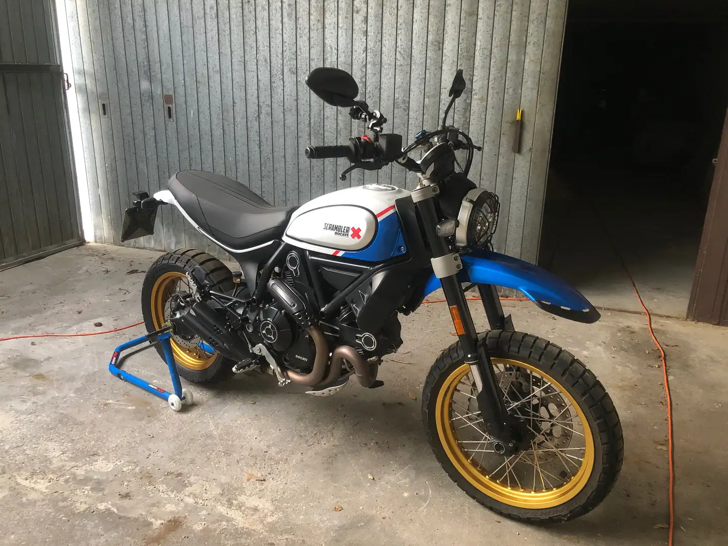 Ducati Scrambler Desert Sled 800 cc Blu/Azzurro - 1