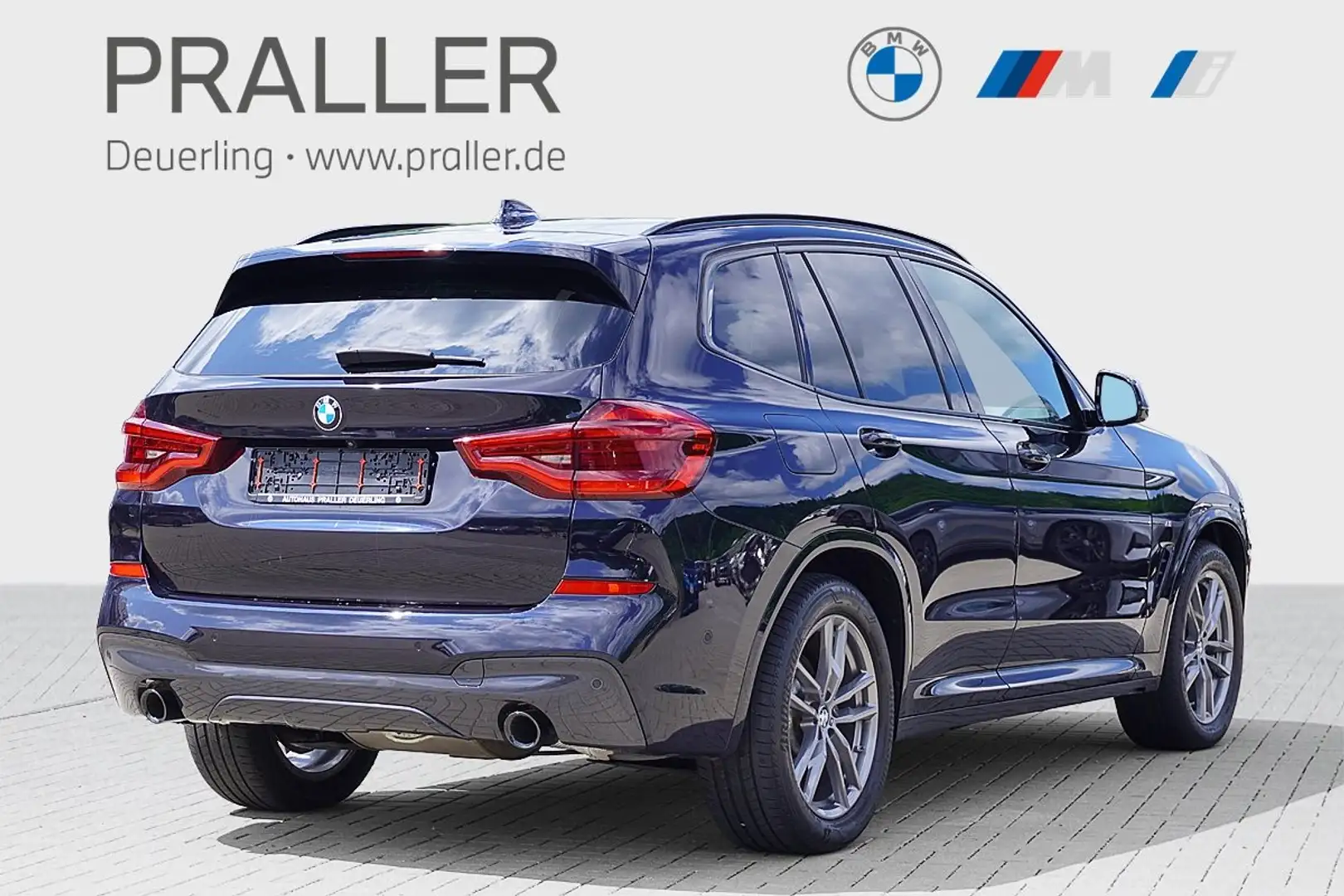 BMW X3 xDrive20d M Sport Head-Up AHK Glasdach Standheizun Nero - 2