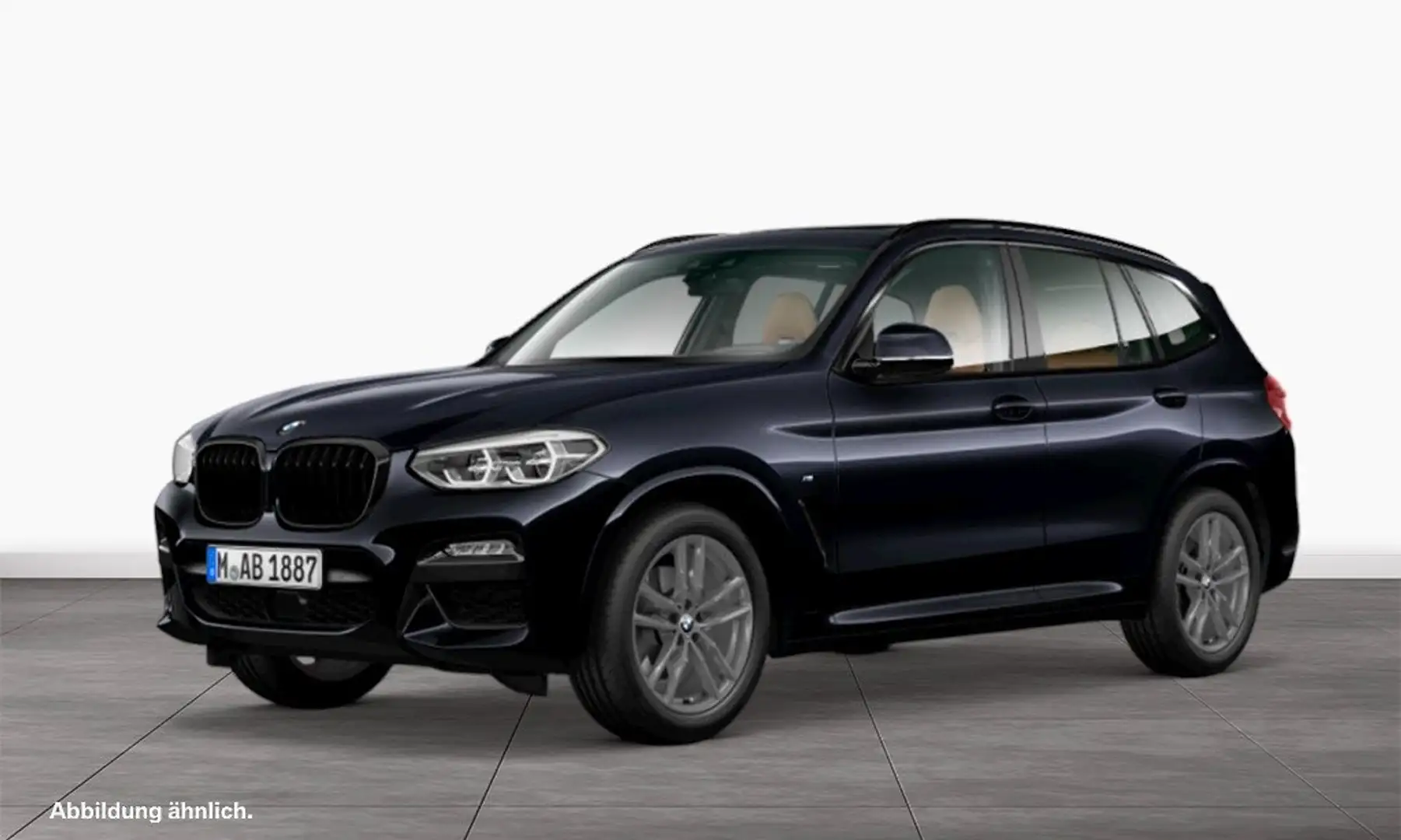 BMW X3 xDrive20d ZA M Sport Head-Up HiFi DAB LED Schwarz - 1