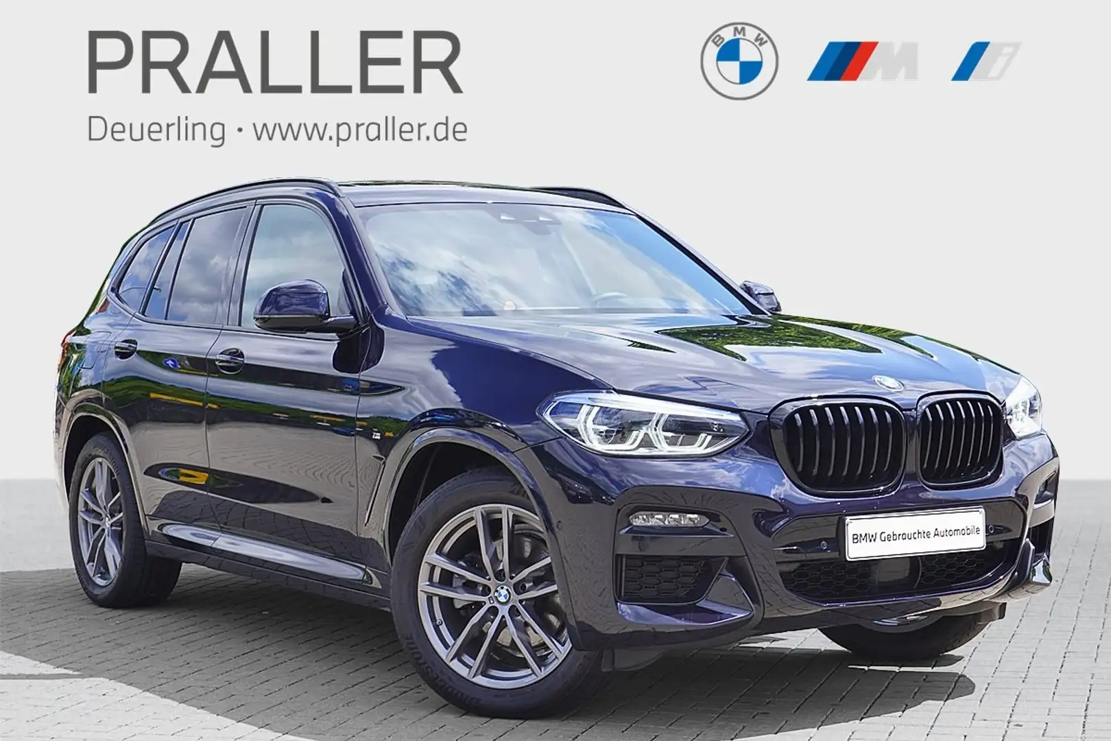 BMW X3 xDrive20d M Sport Head-Up AHK Glasdach Standheizun Nero - 1