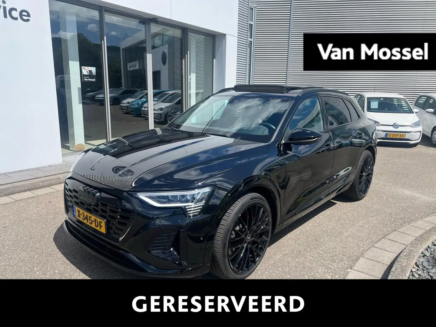 Audi Q8 e-tron 55 quattro S Edition 115 kWh l Adaptieve Cruise Co Zwart - 1