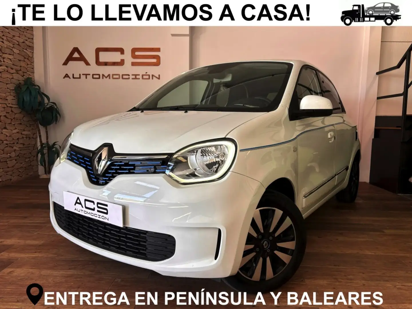 Renault Twingo Electric Zen R80 60kW Batería 20kW/h Blanco - 1