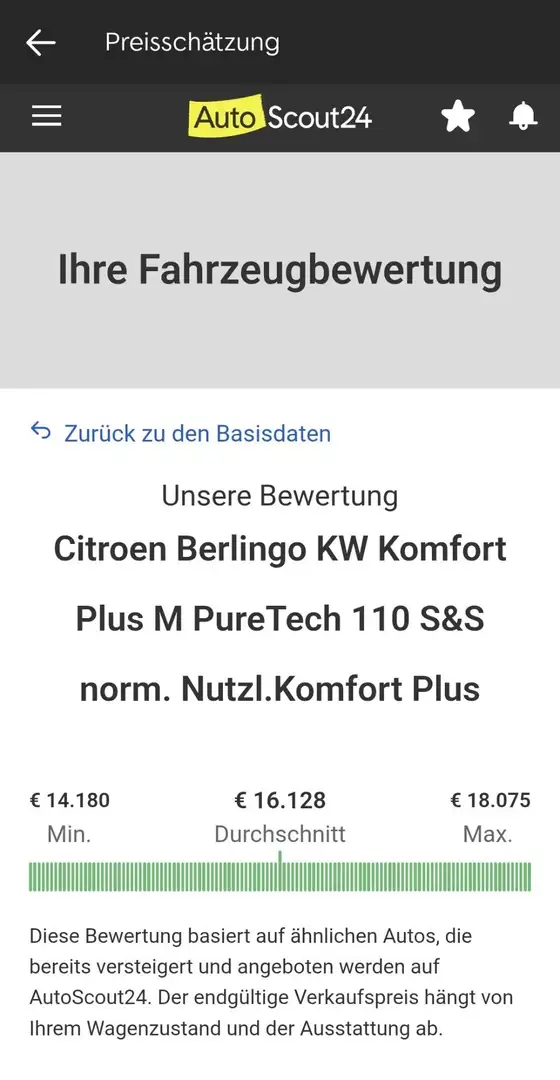 Citroen Berlingo KW Komfort Plus M PureTech 110 S&S norm. Nutzl. - 2